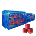 new type of plastic rope making machine which combines the two processes of strand making and rope making